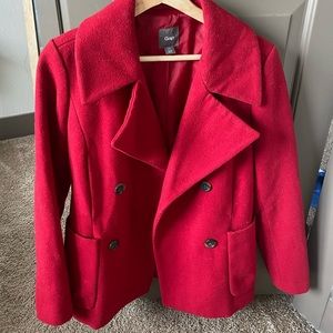 GAP RED COAT✨